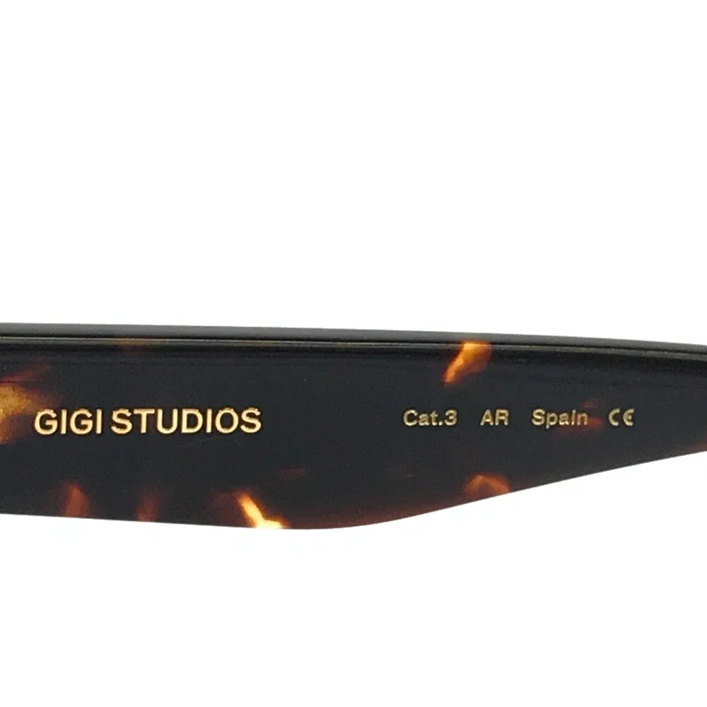 Gigi Studios Sunglasses ESMERALDA 6868/2 Dark Tortoise w/ Green Gradient Lenses